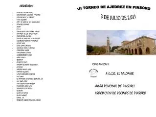 COLABORAN: ALFALFAS DE BARDENAS ALIMENTACION ENCARNA Y MONTSE AUTOESCUELA “LA RIBERA”