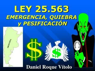 ley 25 563 emergencia quiebra y pesificaci n
