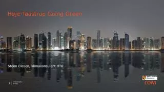 h je taastrup going green