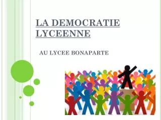la democratie lyceenne