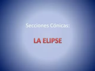 secciones c nicas