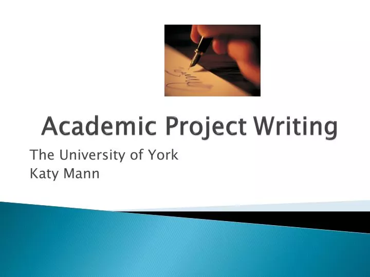 academic project writing