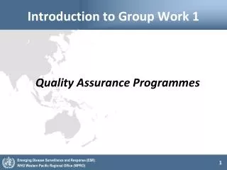 Introduction to Group Work 1
