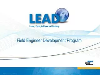 Field Engineer Development Program