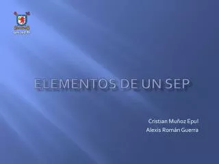 elementos de un sep