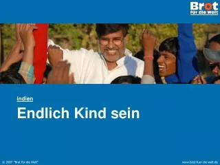 indien endlich kind sein