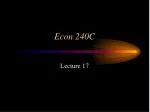 Econ 240C - slide 1