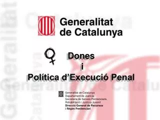 dones i pol tica d execuci penal