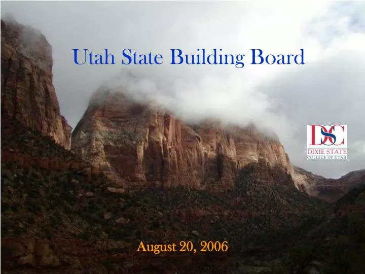 utah state building board