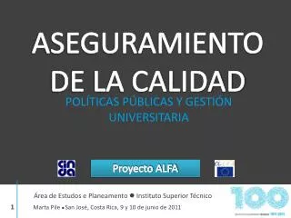 aseguramiento de la calidad