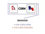 une carte suisse une carte française - slide 1