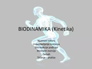 biodinamika kinetika