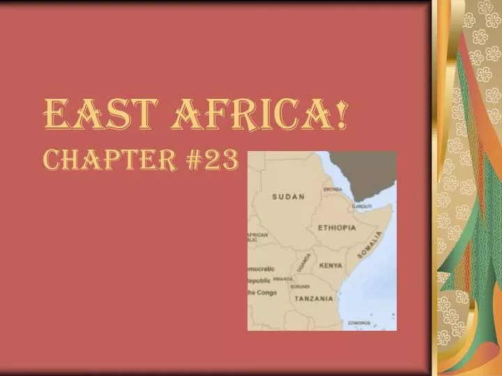 east africa chapter 23