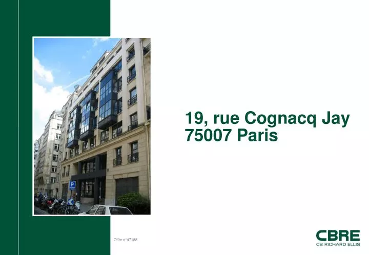 19 rue cognacq jay 75007 paris