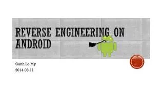Reverse Engineering on Android