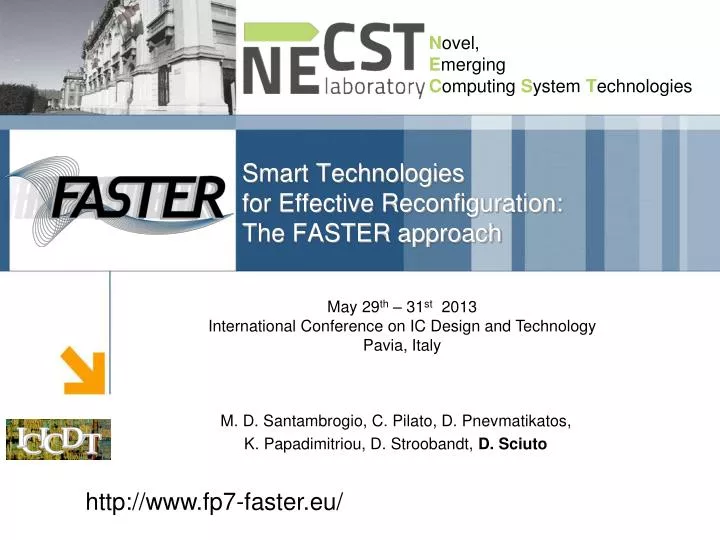 smart technologies for effective reconfiguration the faster approach