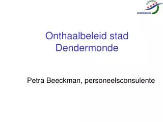 onthaalbeleid stad dendermonde