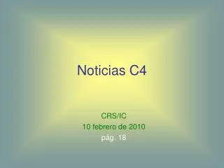 noticias c4