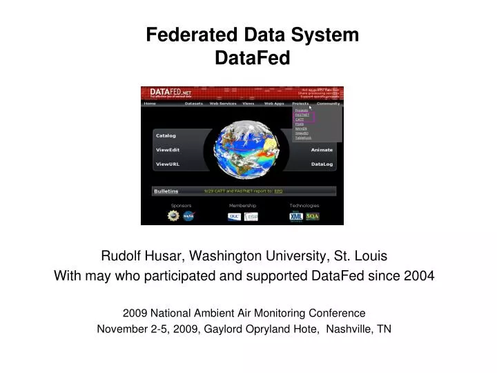 federated data system datafed