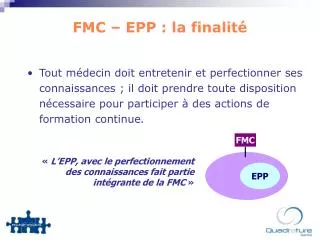 fmc epp la finalit