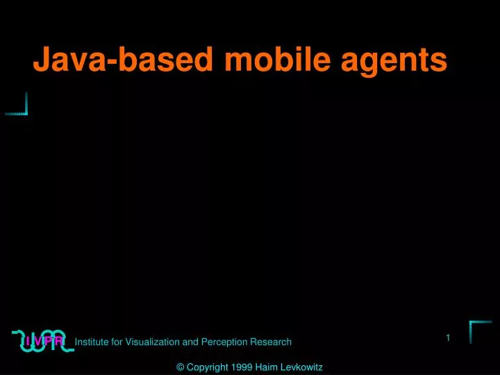 java based mobile agents