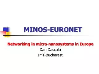 MINOS-EURONET