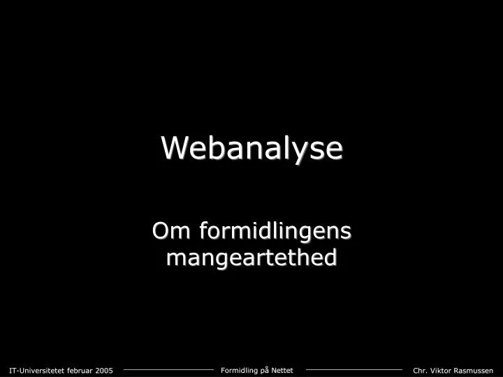 webanalyse