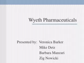 Wyeth Pharmaceuticals