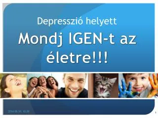 depresszi helyett