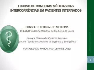 i curso de condutas m dicas nas intercorr ncias em pacientes internados