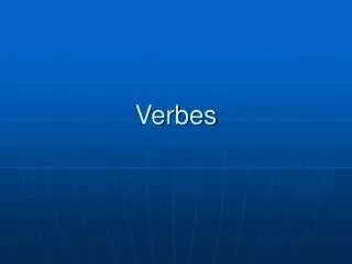 verbes