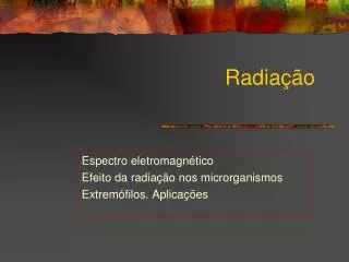 radia o