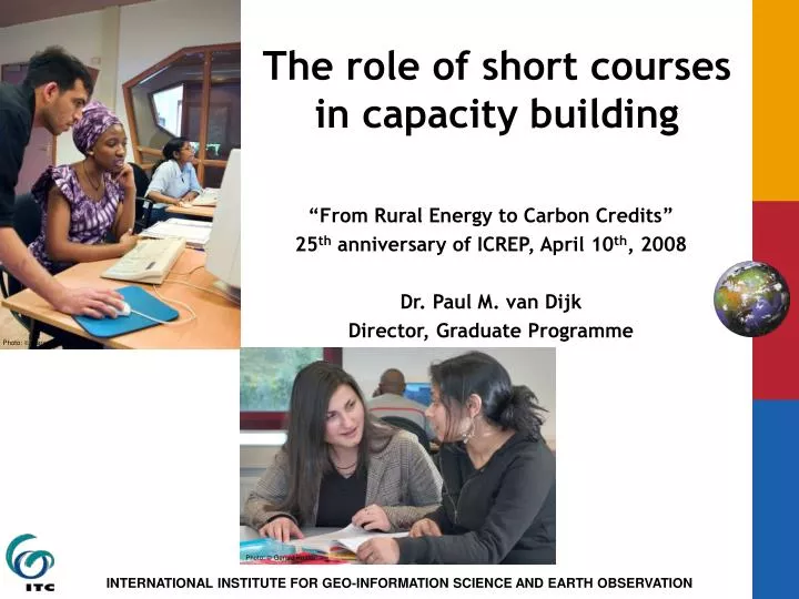 the role of short courses in capacity building