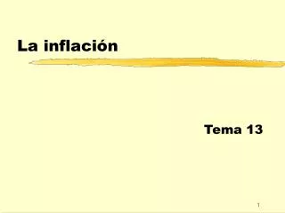 la inflaci n