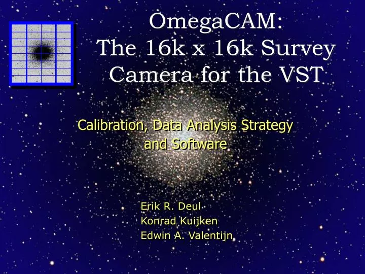 omegacam the 16k x 16k survey camera for the vst