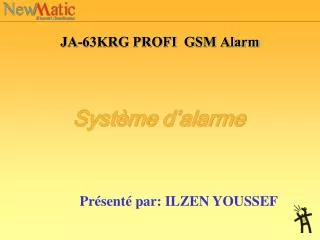 ja 63krg profi gsm alarm