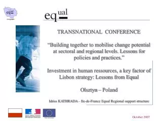 TRANSNATIONAL CONFERENCE