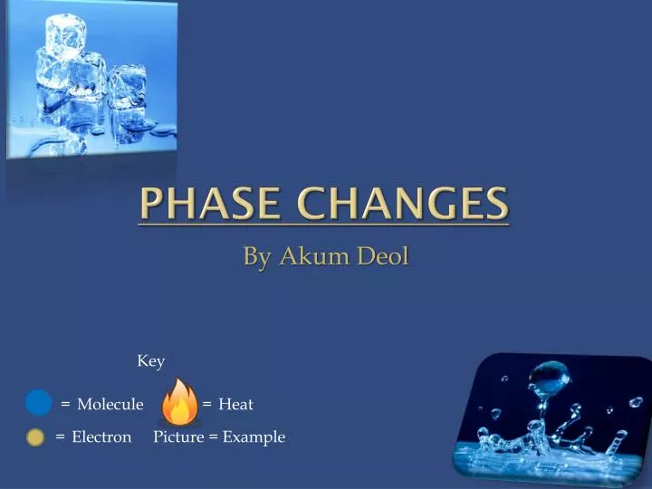 phase changes