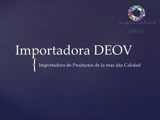 importadora deov