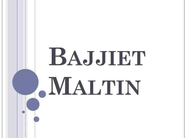 bajjiet maltin