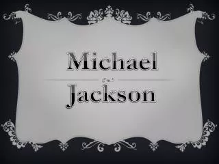 michael jackson