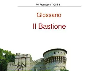 glossario