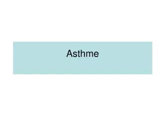 asthme