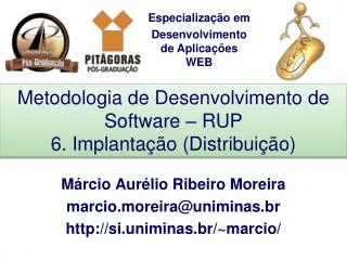 metodologia de desenvolvimento de software rup 6 implanta o distribui o