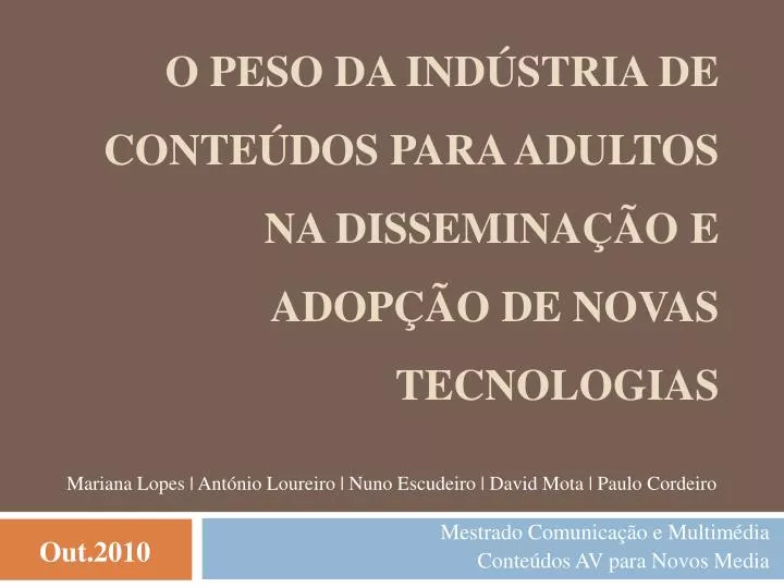 o peso da ind stria de conte dos para adultos na dissemina o e adop o de novas tecnologias