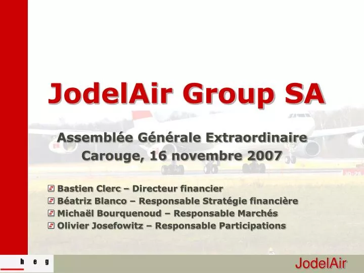 jodelair group sa