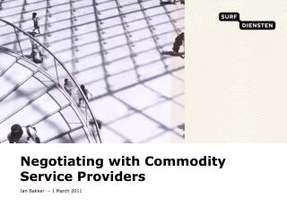 Negotiating with Commodity Service Providers