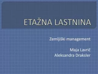 eta na lastnina