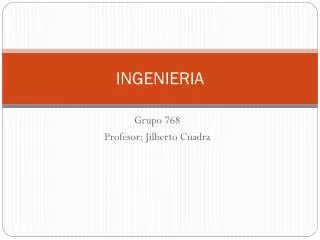ingenieria