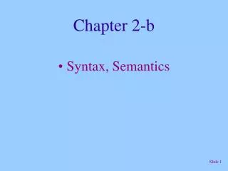 Chapter 2-b